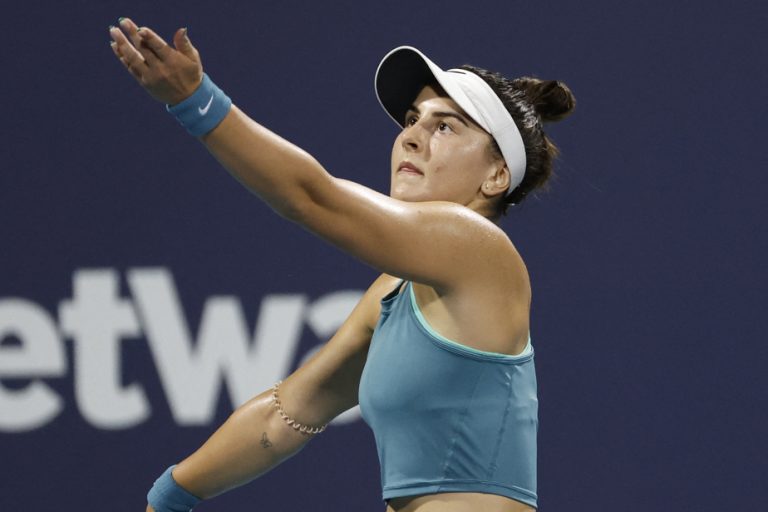 Miami Open |  Bianca Andreescu tore two ankle ligaments