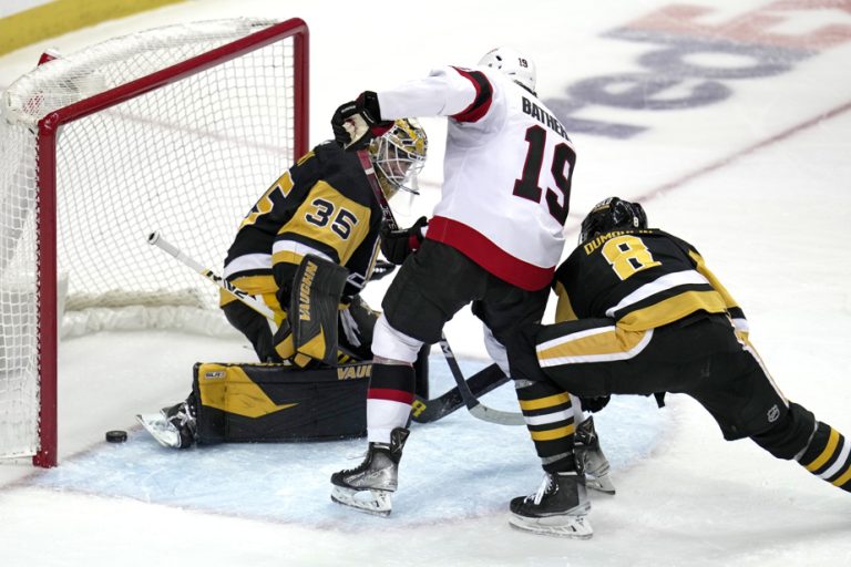 Monday in the NHL |  Senators win 2-1 over Penguins