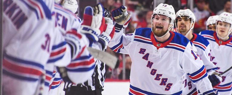 NHL: Alexis Lafrenière leads Rangers charge