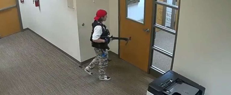 Nashville school shooting: CCTV footage released