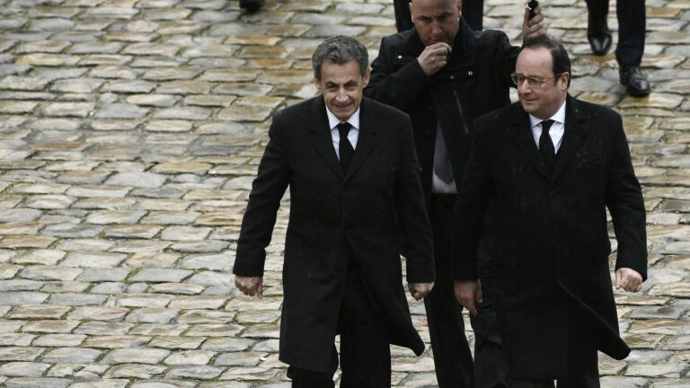 Nicolas Sarkozy and François Hollande heard on March 16 in the Assembly as part of a commission of inquiry