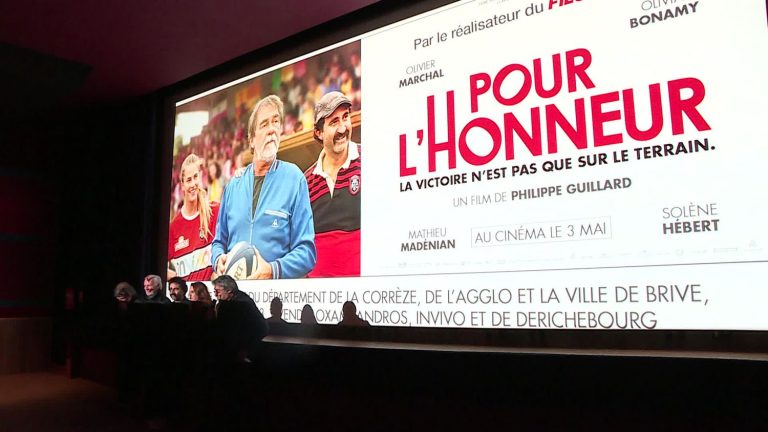 Philippe Guillard and the team of his film “Pour l’honneur” return to the filming locations in Corrèze for a preview