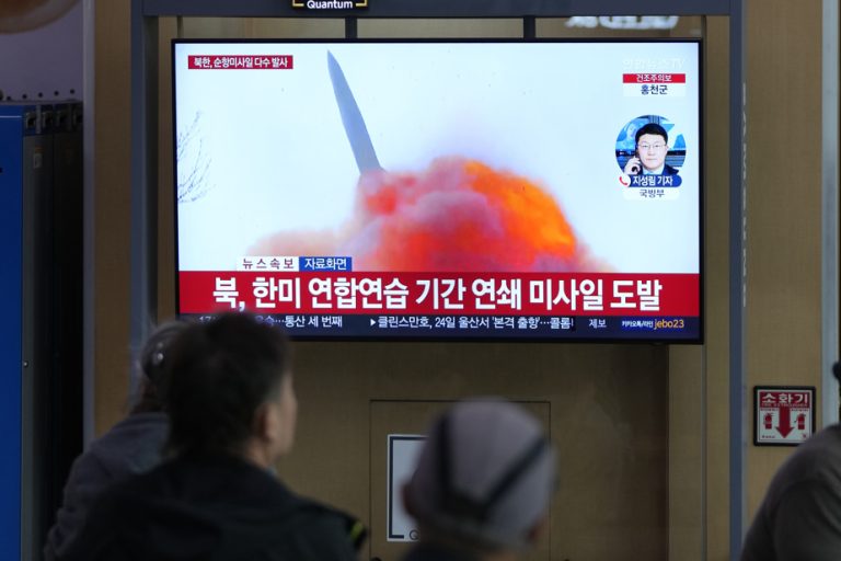 Pyongyang fires two ballistic missiles, Seoul says