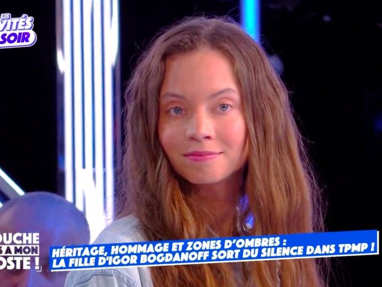 Sasha, the daughter of Igor Bogdanoff speaks for the first time on “TPMP”