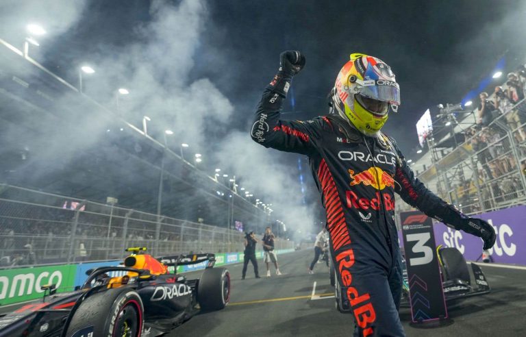 Sergio Perez resists Max Verstappen and wins the Saudi Arabian Formula 1 Grand Prix