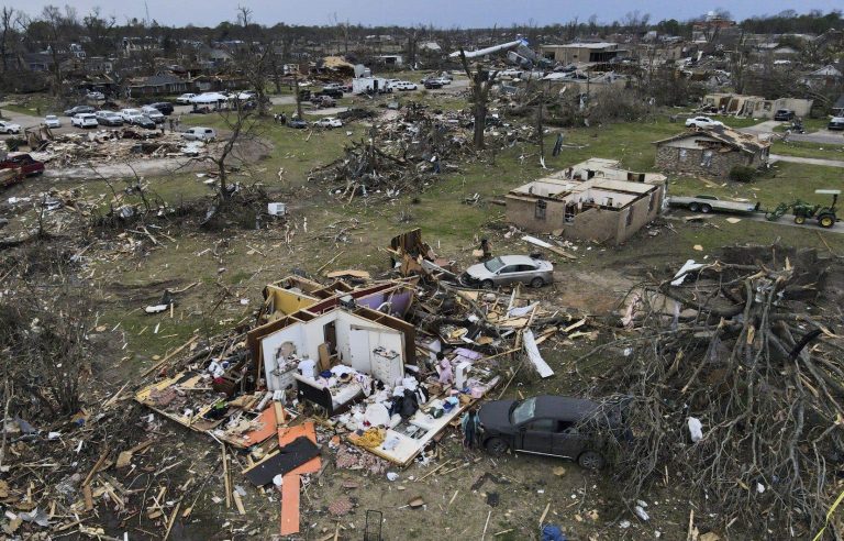 Severe storms in the United States, “a disaster” in Mississippi