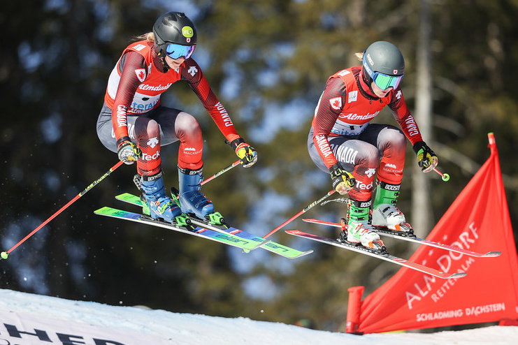 Ski Cross World Cup |  Hannah Schmidt narrowly misses her place in the final