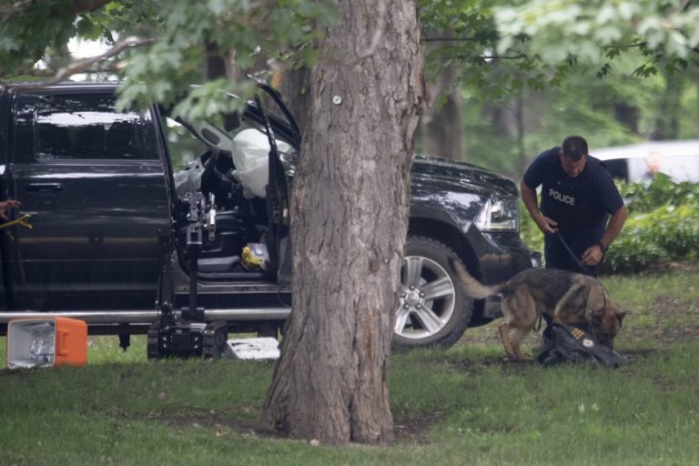 Smashed Rideau Hall railings |  Accused loses sentence appeal