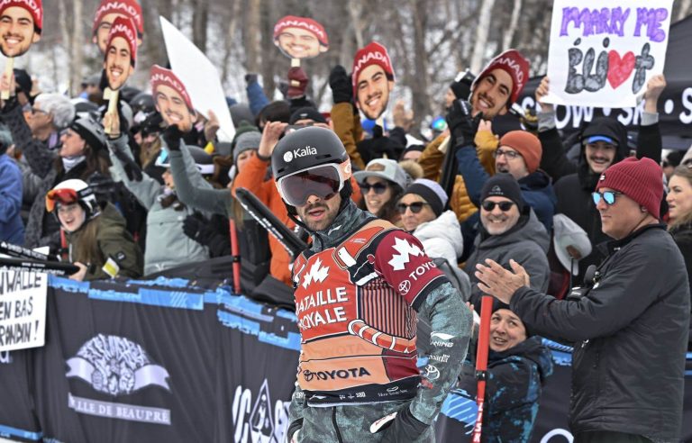 Snowboarder Eliot Grondin triumphs at Mont-Ste-Anne