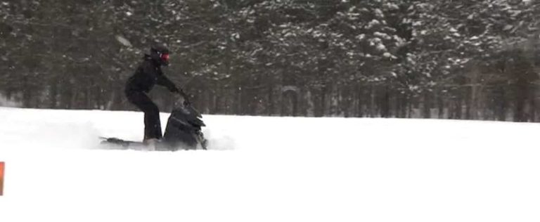 Stand-up snowmobiles now available in store