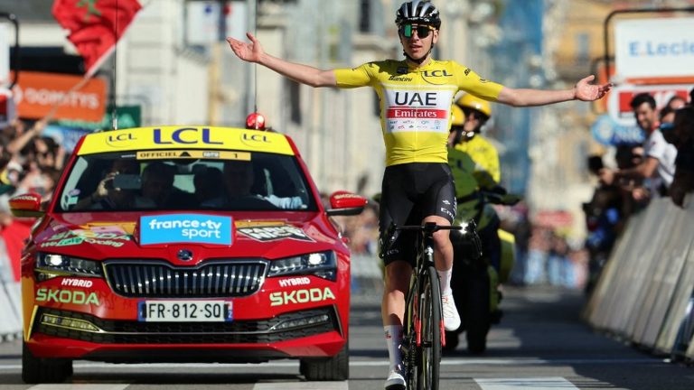 Tadej Pogacar wins the 8th stage alone and takes the final victory, David Gaudu second overall