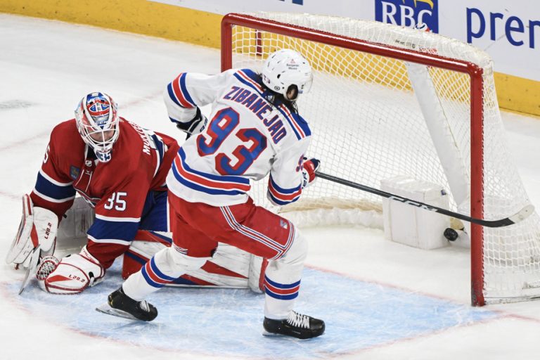 The Canadian admits defeat in a shootout against the Rangers