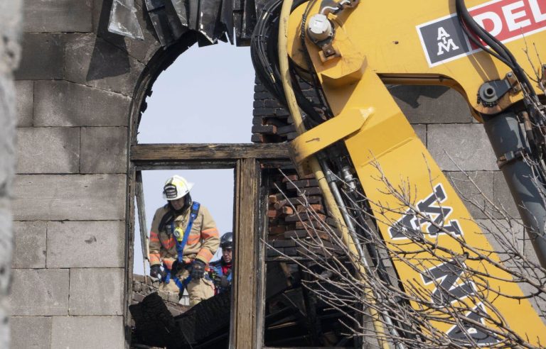 The number of people missing after the fire in Old Montreal could be higher