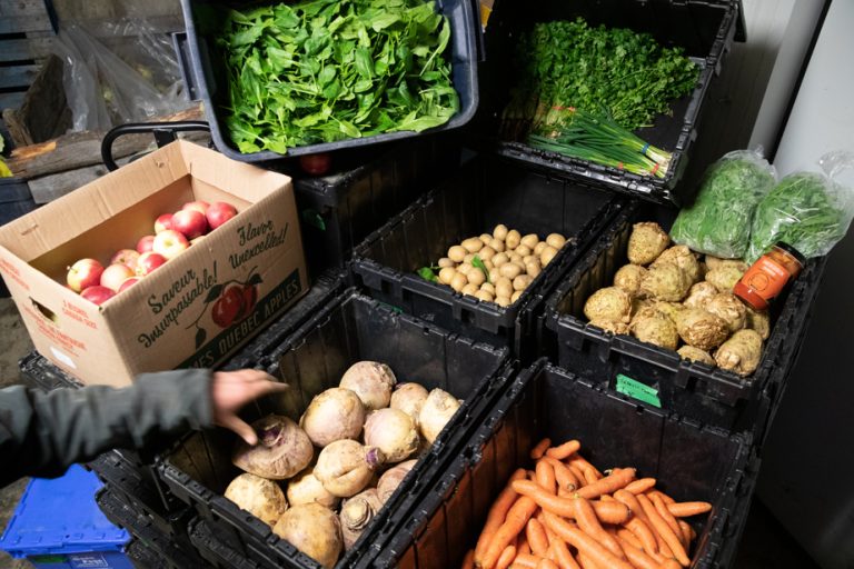 The rise in the price of vegetable baskets slightly below inflation