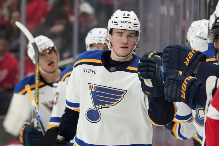 Thursday in the NHL |  Samuel Blais scores seventh goal in Blues win