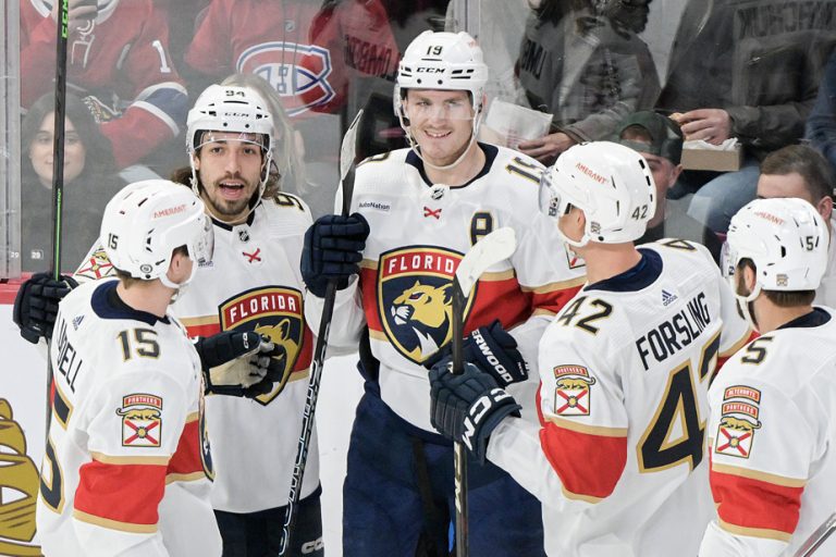 Tkachuk scores hat trick in Panthers 5-2 win at Bell Center