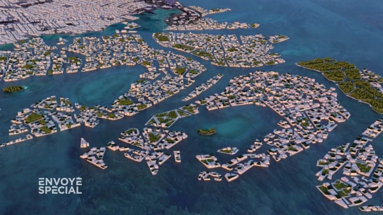 VIDEO.  Faced with rising waters, the era of floating and mobile cities is dawning