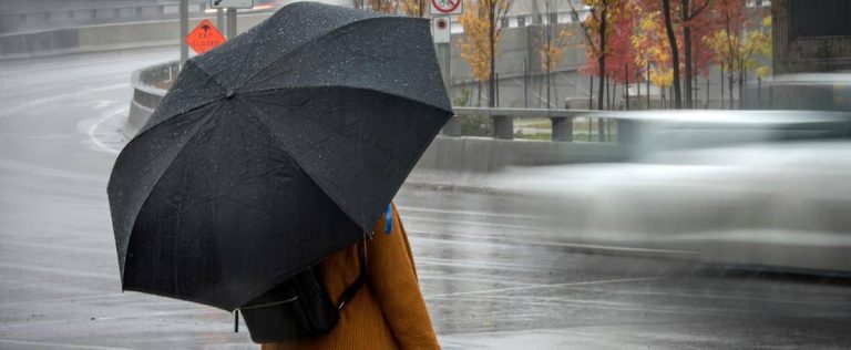 Weather in Quebec: precipitation for certain regions