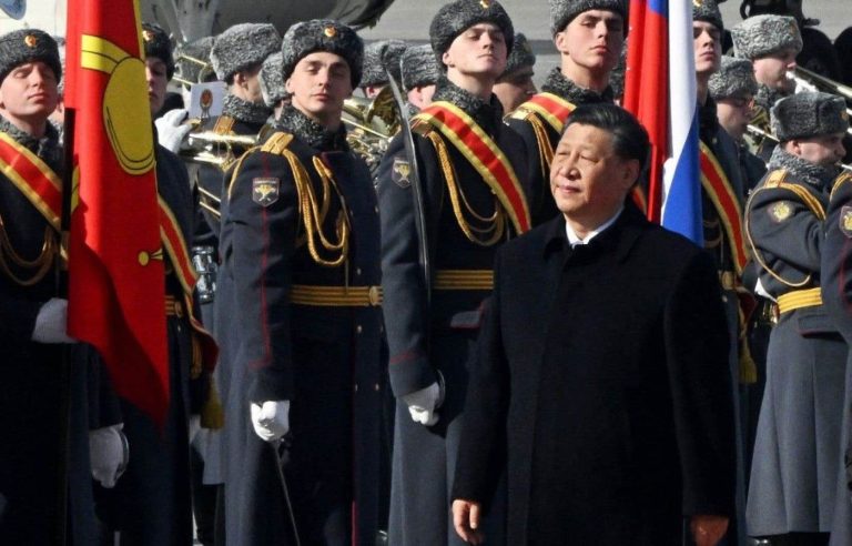 Xi Jinping in Russia for an official visit