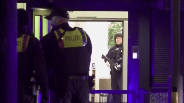 a center of Jehovah’s Witnesses targeted by a shooting in Hamburg