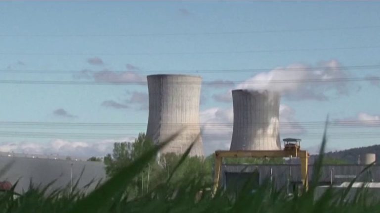 a crack discovered in a nuclear power plant in Normandy