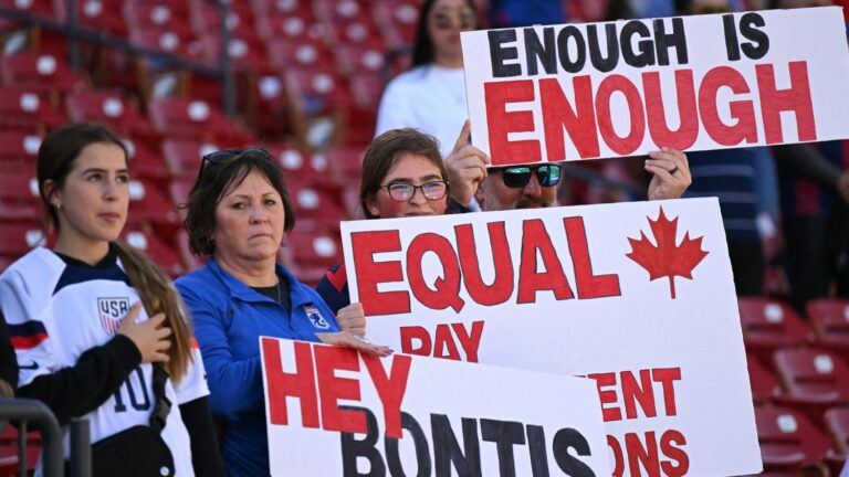 a month after a strike, an agreement in principle reached for the financing of the Canadian women’s team