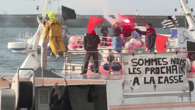 across France, fishermen are expressing their fears for the future of the industry