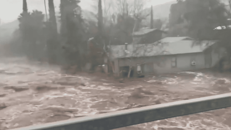 after the snowstorms, exceptional flooding in California