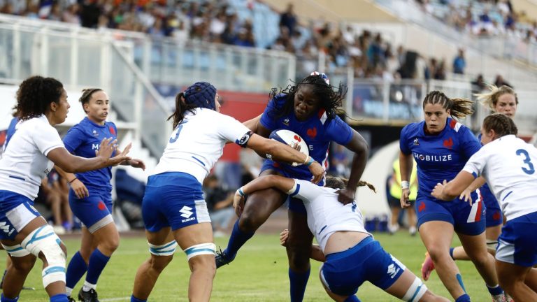 around the women’s XV of France, the enthusiasm of rugby supporters is growing