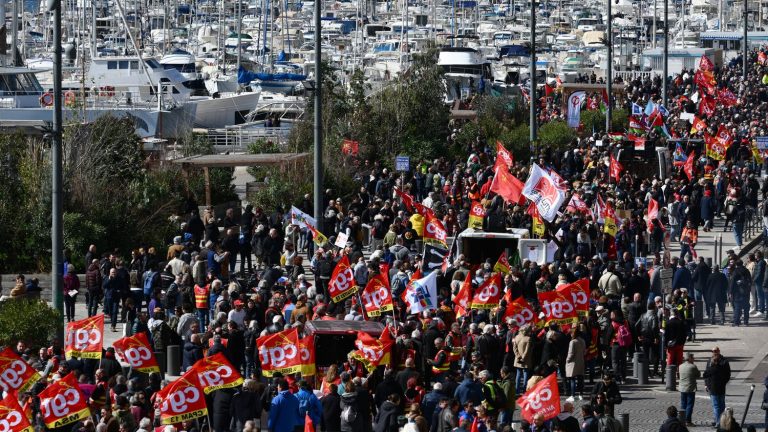 between 600,000 and 800,000 demonstrators expected in France this Thursday, March 23, according to territorial information