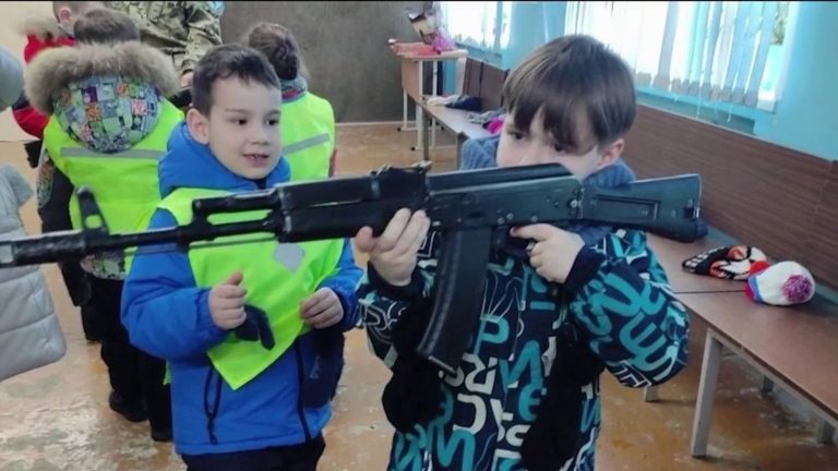 how does russia recruit its children?