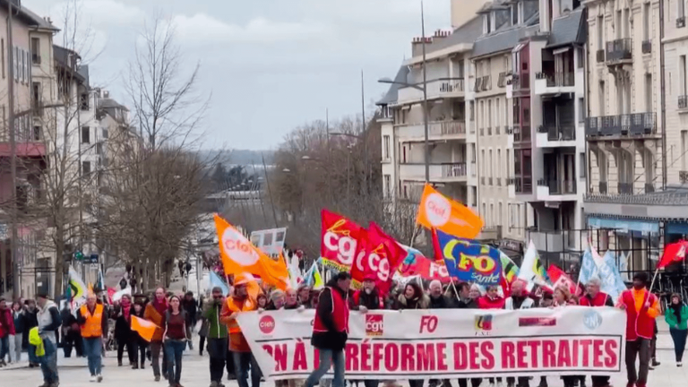 in Rodez, the protest does not weaken