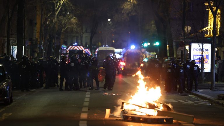 it was “external people” who triggered the excesses during the demonstration in Paris, according to the regional secretary of the CGT Ile-de-France