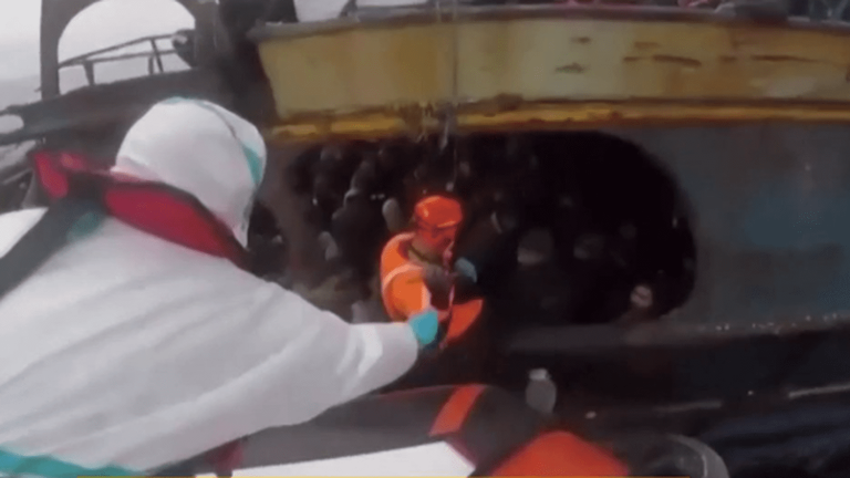 more and more numerous and dangerous rescues in the Mediterranean