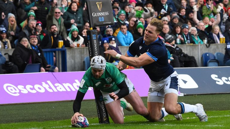 relive all the tries from Ireland’s victory at Murrayfield in the Six Nations Tournament