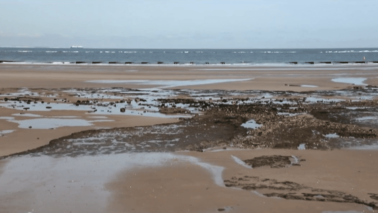 the bay of Wissant more than ever threatened by erosion