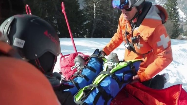 the journey of the ski injured