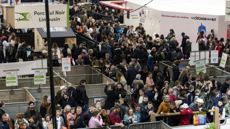 the organizers close the accesses to the Paris exhibition center due to too many people