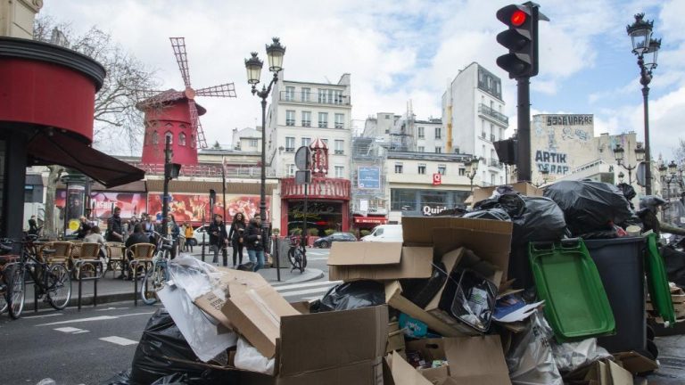 the trash cans are overflowing in Paris, the metropolis of Nantes recommends not to take them out