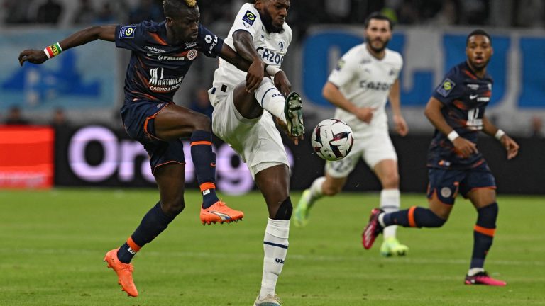 the two formations back to back at the break… Follow the match of the 29th day of Ligue 1