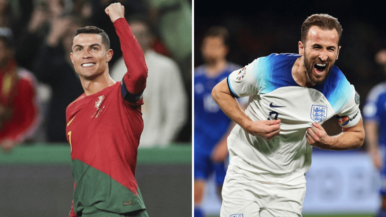 victory and a historic evening for Cristiano Ronaldo and Harry Kane