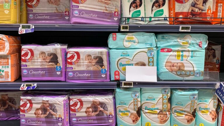 why supermarkets are anticipating a “soaring” in the price of baby diapers