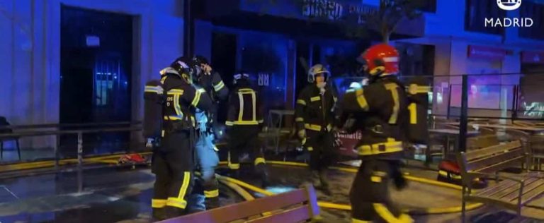 A flambé dish causes a fatal fire in a restaurant in Madrid