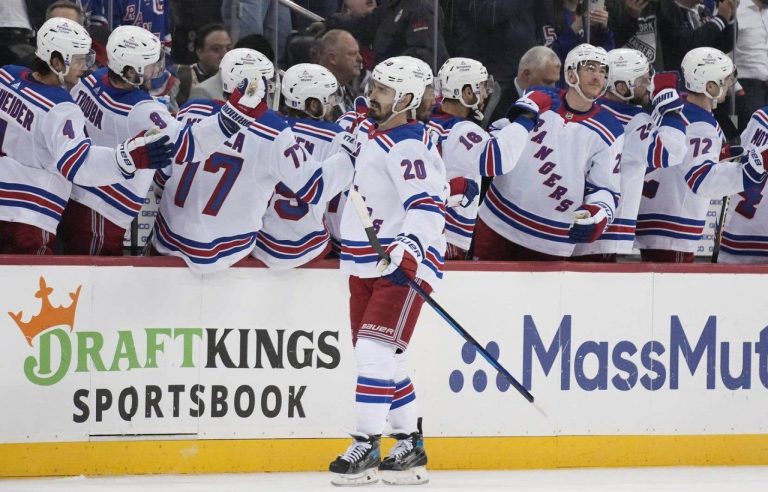 Another 5-1 win for Rangers, who lead their series 2-0