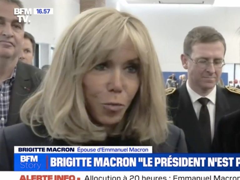 “Anyway, you won’t believe me!” Speech by Emmanuel Macron, Brigitte speaks just before the President of the Republic and makes a big point!