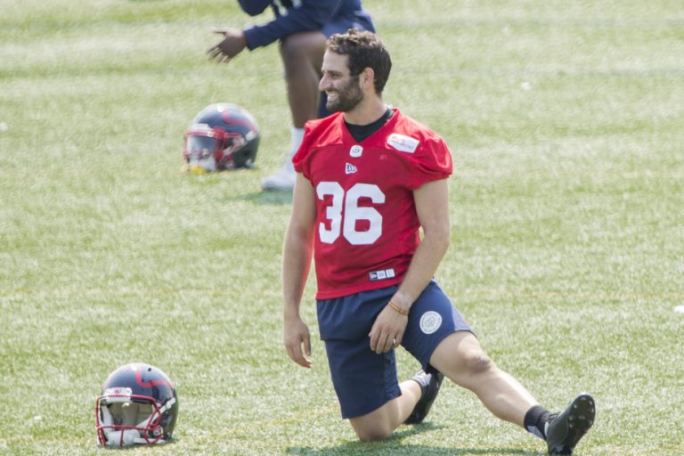 Australian kicker Joseph Zema remains with the Montreal Alouettes