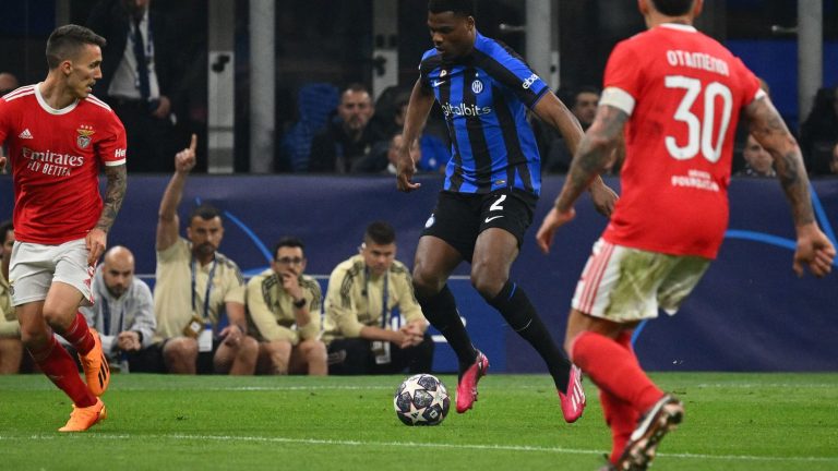 Barella opens the scoring for the Nerazzurri