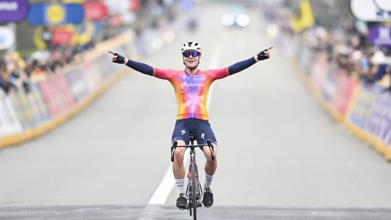 Belgian Lotte Kopecky triumphs at home