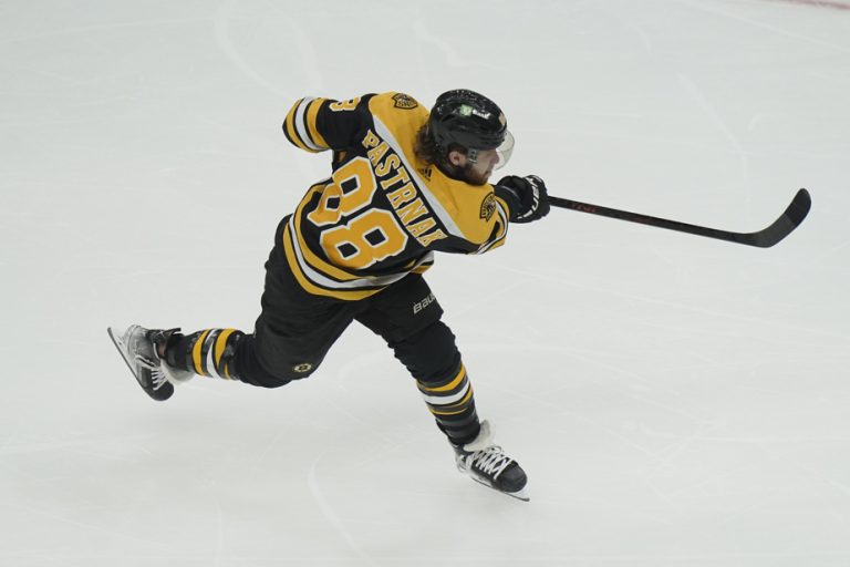 Boston Bruins |  David Pastrnak has Brad Marchand to thank for his 60 goals