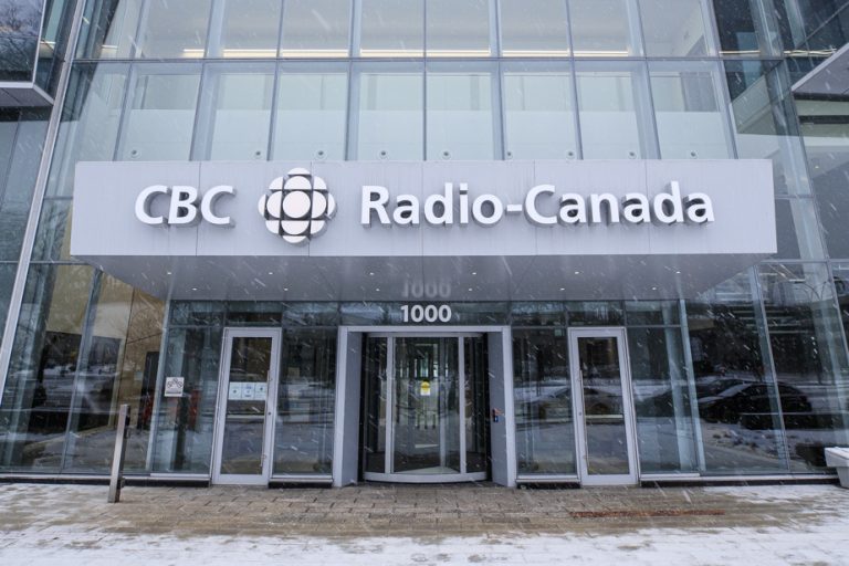 CBC Twitter account |  The mention “government funded media” removed